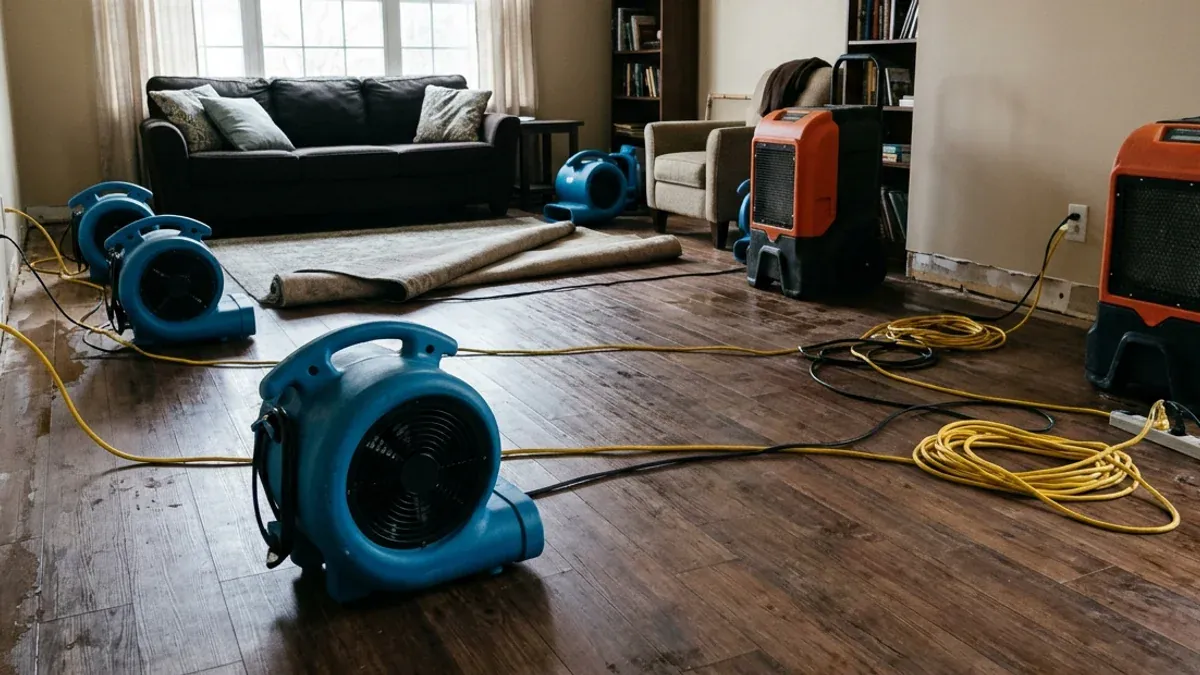 Commercial Water Damage Restoration Equipment, Moisture Meters, and Dehumidifiers