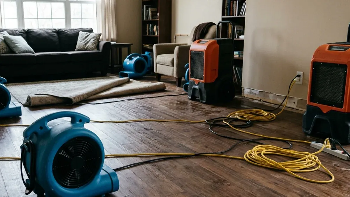 Water Damage Cleanup and Restoration FAQ for Delaware Property Owners